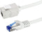 LogiLink CC5092S RJ45 Netwerkkabel, patchkabel CAT 6A S/FTP 10 m Grijs Snagless 1 stuk(s)