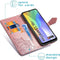 iMoshion Hoesje Geschikt voor Huawei Y6p Hoesje Met Pasjeshouder - iMoshion Mandala Bookcase - Rosé Goud