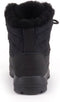 Warmbat Abbott - Snowboots - Waterafstotend leer - Gevoerd met Merino schapenwol - Zwart - Maat 41
