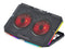 TTD® LS012 - Laptop Cooler - Verstelbare Laptop Verhoger - Tot 17 Inch - 2 Ventilatoren tot 2400 RPM - Zwart