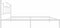 vidaXL - Bedframe - met - hoofdbord - metaal - wit - 107x203 - cm