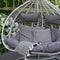 Outdoor Living 2 Persoons Hangstoel Close Grizzly - ø 120 x 203 cm