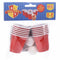Mini Bierpongspel - 14 delig - 12 cups - 2 pingpongballen