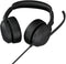 Jabra Evolve2 50 - On-Ear - Draadloos Bluetooth 5.2 - Actieve noise-cancelling - Zwart
