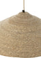 J-Line hanglamp Hoed Moonj - jute - licht naturel - small