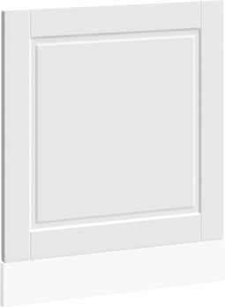 vidaXL - Vaatwaspaneel - Porto - 60x1,5x67 - cm - bewerkt - hout - wit