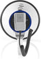 Nedis Megafoon - Draagbare megafoon - 135 dB - 1500 m bereik - Wit/Blauw