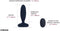 Svakom - Jordan - Stotende Anaal Vibrator - Met App Control - Marine Blauw