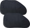 Car Plus - Zonneschermen Zijruit 3-laags 38 x 65 cm - Zwart (2 stuks)