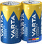 Varta High Energy C - Alkaline Batterijen - Krachtige energie 1,5 Volt - (2 stuks)
