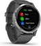 Garmin vívoactive 4 - Smartwatch - GPS Hartslagmeter Muziekafspelen - Zilver (Grijs)