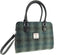 Handtas Findhorn Mosgroen (Moss Green) - Stevig - Draagband - Harris Tweed - Glen Appin of Scotland