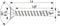 SPAX 1191010400205 Universele schroef, Verzonken kop, 4 x 20, Voldraad, T-STAR plus T20 - WIROX - 1000 stuks
