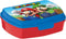 Broodtrommel Super Mario Plastic Rood Blauw (17 x 5.6 x 13.3 cm)