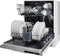 Inventum IVW6008A - Vaatwasser - 12 couverts - 6 programma's - 45 dB - Energieklasse E - 9 liter per wasbeurt