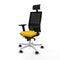 Bureaustoel met hoofdsteun Piqueras y Crespo 2D026N1 Geel