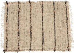 The Oh My Gee Placemat - Set van 4 - Zwart beige