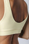 Colourful Rebel Mette Terry Bikini Top - Slim fit - Soft Yellow