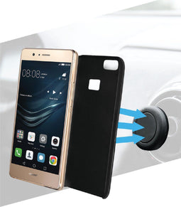 Huawei P9 Lite (2017) - Back Cover - Magnetisch met autohouder - Zwart