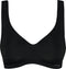sloggi Zero Feel - Dames Bralette - Gewelfde V-hals - Zwart - M