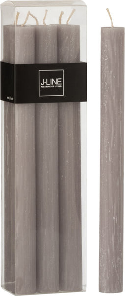 J-Line tafelkaars - donkergrijs - 9U - doos van 6