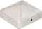 vidaXL - Paalkappen - 6 - st - piramide - 71x71 - mm - gegalvaniseerd - metaal