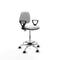 Piqueras y Crespo BFN05RN - Bureaustoel - Hoogteverstelbaar - Wit