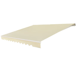 Coast Oprolbaar Zonnescherm - Beige - 3m Lang 2,5m Breed - Aluminium/Stof