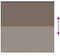 vidaXL - Rolgordijn - verduisterend - koffie - 160x130 - cm - stofbreedte - 156,6 - cm