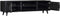 Tv meubel zwart - tv meubel 180cm - tv meubel mangohout