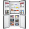 Inventum SKV4180B - Amerikaanse koelkast - 4-deurs - No Frost