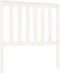 vidaXL - Hoofdbord - 96x6x101 - cm - massief - grenenhout - wit