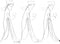 vidaXL - Kerstfiguren - drie - koningen - met - 504 - LED's - 99,5x45,5 - cm