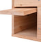 vidaXL - Egelhuis - 45x33x22 - cm - hout