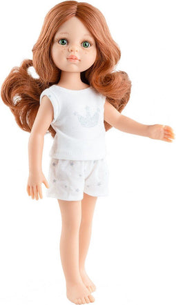Paola Reina Amigas Pijamas Cristi babypop meisje met kledij 32cm
