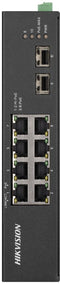 Hikvision DS-3T0510HP-E/HS - 8-Poorts Gigabit Unmanaged Hi-PoE Switch - 110W PoE Budget - Robuust Ontwerp