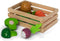 Mamamemo Houten Krat Met Groenten 16 Cm