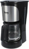 TM Electron TMPCF005 - Drip Koffiemachine 1000W 1,5L 12 Koppar - RVS