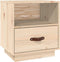 vidaXL - Nachtkastje - 40x34x45 - cm - massief - grenenhout
