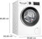 Bosch WNG254A7NL - Wasdroog-combinatie - I-DOS AutoDry 6 kg - Energieklasse D