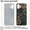 imoshion Hoesje Geschikt voor Nothing Phone (2) Hoesje Siliconen - imoshion Design hoesje - Meerkleurig / Black Marble