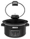 Crock Pot CR052 - Slow Cooker - 4,7L Hinged Lid - Zwart