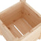 vidaXL - Plantenbak - 31x31x31 - cm - massief - grenenhout