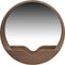 Zuiver Round Wall Spiegel/ Wandspiegel Rond 40 cm Hout - Bruin