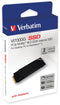 Verbatim Vi7000G - M.2 PCIe NVMe SSD - 2TB - Leessnelheid 7400MB/s - Schrijfsnelheid 6500MB/s