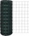 vidaXL - Euro - hek - 25x1,0 - m - staal - groen