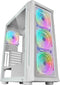 Mars Gaming MC-NEOW - Tower Behuizing - ATX EATX Micro-ATX Mini-ITX - Wit