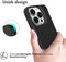 iMoshion Hoesje Geschikt voor iPhone 14 Pro Max Hoesje Shockproof - iMoshion Rugged Hybrid Carbon Case - Zwart