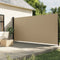 vidaXL - Windscherm - uittrekbaar - 220x600 - cm - beige