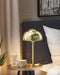 SENETTE - Tafellamp - Goud - Metaal
